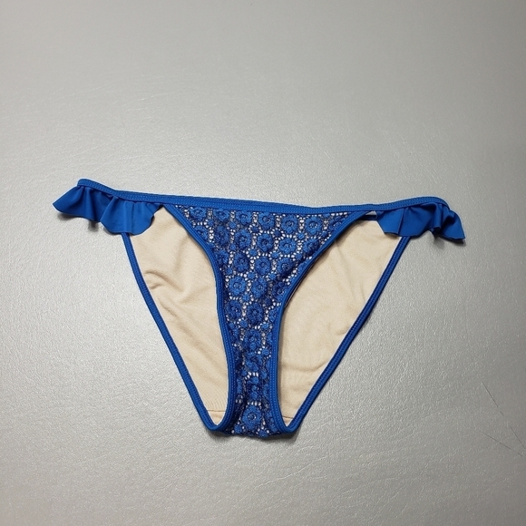 no boundaries blue bikini bottom women's size medium 7-9 - Picture 1 of 7